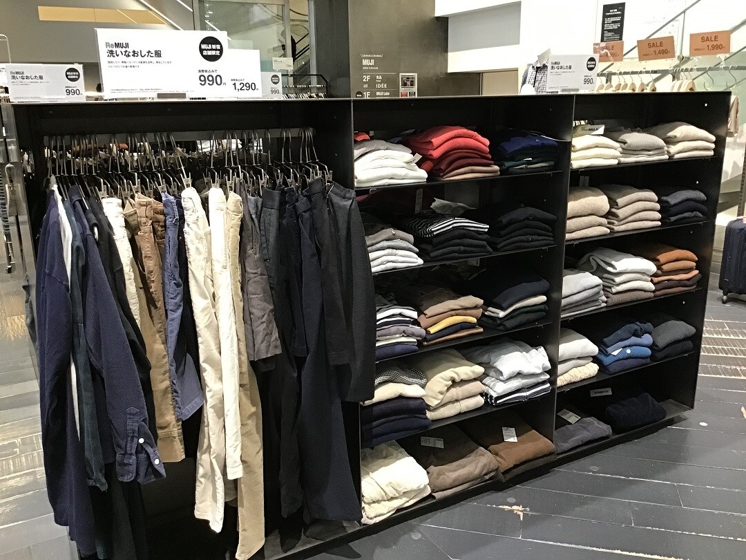 MUJI新宿】当店限定 洗いなおした服再入荷のお知らせ｜ 無印良品